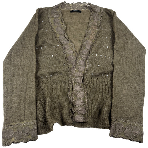 Green house mohair blend lace - mohair,